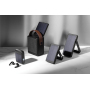 Skywave RCS rplastic solar powerbank 5000 mAh 10W wireless, black