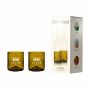 Rebottled® Short Tumbler 2-pack set glazen - olijfgroen