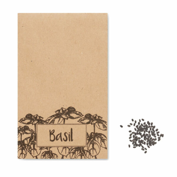 BASILOP - Basilicumzaadjes in envelop