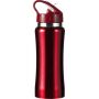 RVS fles Serena rood RVS fles Serena rood