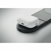 ELASTI - Opvouwbare 3-in-1 lader 15W - Zwart