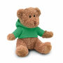 JOHNNY - Teddybeer met sweatshirt - Groen