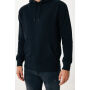 IQONIQ Rila lichtgewicht gerecycled katoen hoodie, zwart (XXXL)