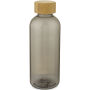 Ziggs 650 ml sportfles van gerecycled plastic - Transparant charcoal