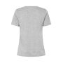 T-TIME® T-shirt | dames - Grijs gemêleerd, 4XL