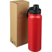 Roestvrijstalen dubbelwandige fles (800 ml) Zinnia zwart