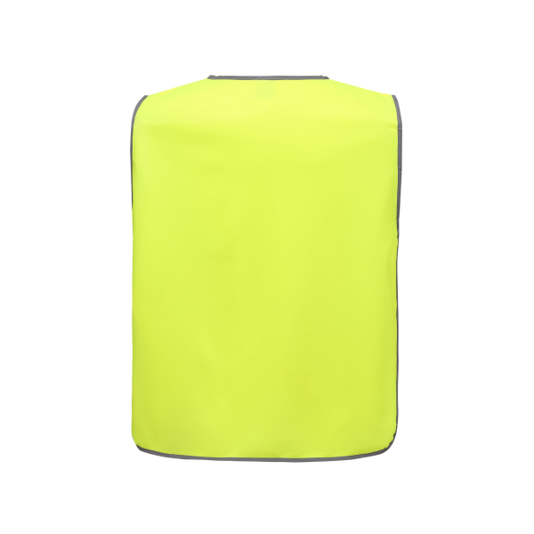 Personalisatie veiligheidshesje met reflecterende rand Yellow XXL/3XL Personalisatie veiligheidshesje met reflecterende rand Yellow XXL/3XL
