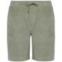 Ecologische badstof jongensshort  almond green 4-6 Y