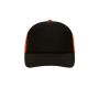 5 Panel Retro Mesh Cap black/neon orange one size