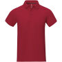 Calgary herenpolo met korte mouwen - Rood - XS