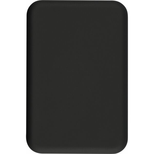 Gerecyclede draadloze oplader powerbank Meno zwart Gerecyclede draadloze oplader powerbank Meno zwart