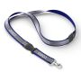 Afneembare polyester keycord met reflecterende overlay