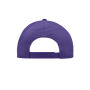 Brushed 6 Panel Cap mauve one size