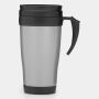 Double-walled travel mug WARM-UP grey