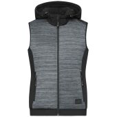 carbon melange/black