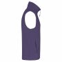 Bodywarmer van microfleece heren purple 5XL