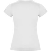 Jamaica damesshirt met korte mouwen - Wit - S