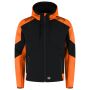 Softshell Capuchon Bicolor Redefined 406118 Black-Orange XXL
