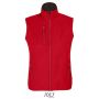 Women´s Falcon Zipped Softshell Bodywarmer pepper red S