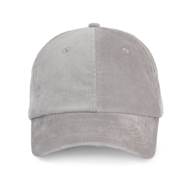 Fluwelen pet met laag profiel Chill Grey One Size Fluwelen pet met laag profiel Chill Grey One Size