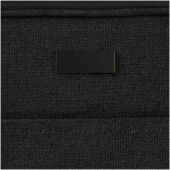 Joey 14 inch GRS gerecyclede canvas laptophoes, 2 l - Zwart