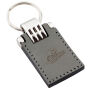 Sleutelhanger P02608, Kunstleder, Grijs