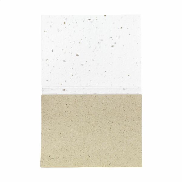 Seed Paper Sticky Notes Notizblock - CremeWeiß Seed Paper Sticky Notes Notizblock - CremeWeiß