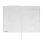 Impact hardcover steenpapier notitieboek A5, wit