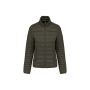 Ladies' lightweight padded jacket dark khaki XXL