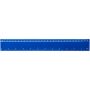 Renzo 30 cm kunststof liniaal - Blauw Renzo 30 cm kunststof liniaal - Blauw
