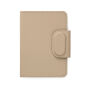 VINGA Baltimore RCS Passport houder met Dual FInder, greige VINGA Baltimore RCS Passport houder met Dual FInder, greige