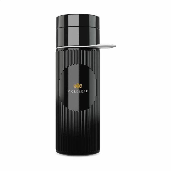 Join The Pipe Atlantis Ring Bottle Black 500 ml - schwarz/weiß Join The Pipe Atlantis Ring Bottle Black 500 ml - schwarz/weiß