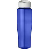 H2O Active® Tempo 700 ml sportfles met fliptuitdeksel - Blauw/Wit