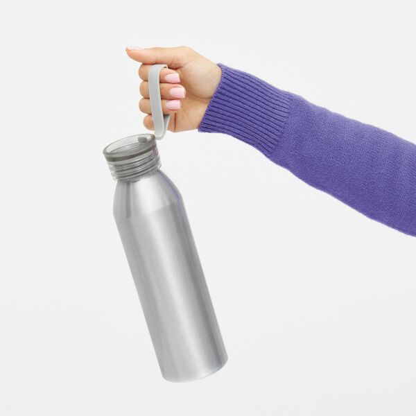 COLOURED - Aluminium drinkfles grijs COLOURED - Aluminium drinkfles grijs