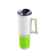 lichtgroen, wit