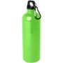 Oregon 750 ml RCS certified single wall stainless steel water bottle with carabiner - Apple green
