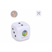 Anti-stress dobbelsteen - Wit