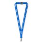 Polyester lanyard met reflecterende draden Polyester lanyard met reflecterende draden