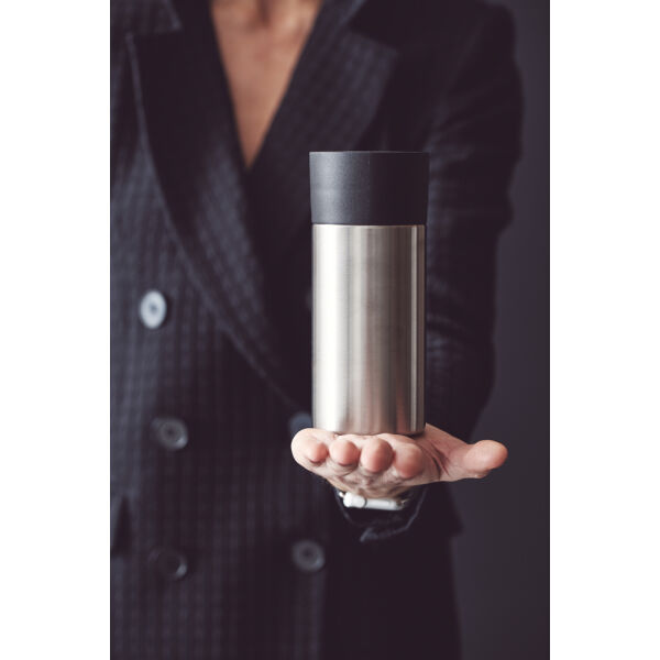 VINGA Otis thermos to-go-mug, staal VINGA Otis thermos to-go-mug, staal