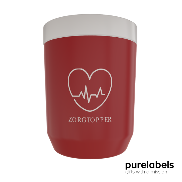 Zorgtopper beker | Duurzaam rPet | Bedankje zorgpersoneel