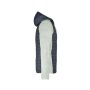 Men's Knitted Hybrid Jacket light-melange/anthracite-melange M