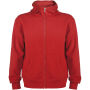 Montblanc unisex hoodie met volledige rits - Rood - 3XL