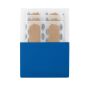 thanxx® mapje voor pleisters "PflasterM" normaal folie blauw