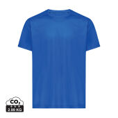 Iqoniq Tikal gerecycled polyester sneldrogend sport t-shirt, royal blue (XXXL)