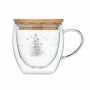 SIAN - Dubbelwandige borosilicaat mok - Transparant