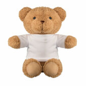 JACKIE - Teddybeer met T-shirt 23cm - Wit