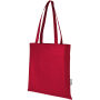 Zeus GRS recycled non-woven convention tote bag 6L - Red