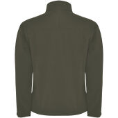 Rudolph unisex softshell jack - Donkermilitair groen - 3XL