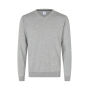 SEVEN SEAS The knit | v-neck - Lichtgrijs gemêleerd, S