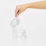 CLICKY M - Voorraadpot met beugelsluiting, Inhoud ca. 500 ml transparant